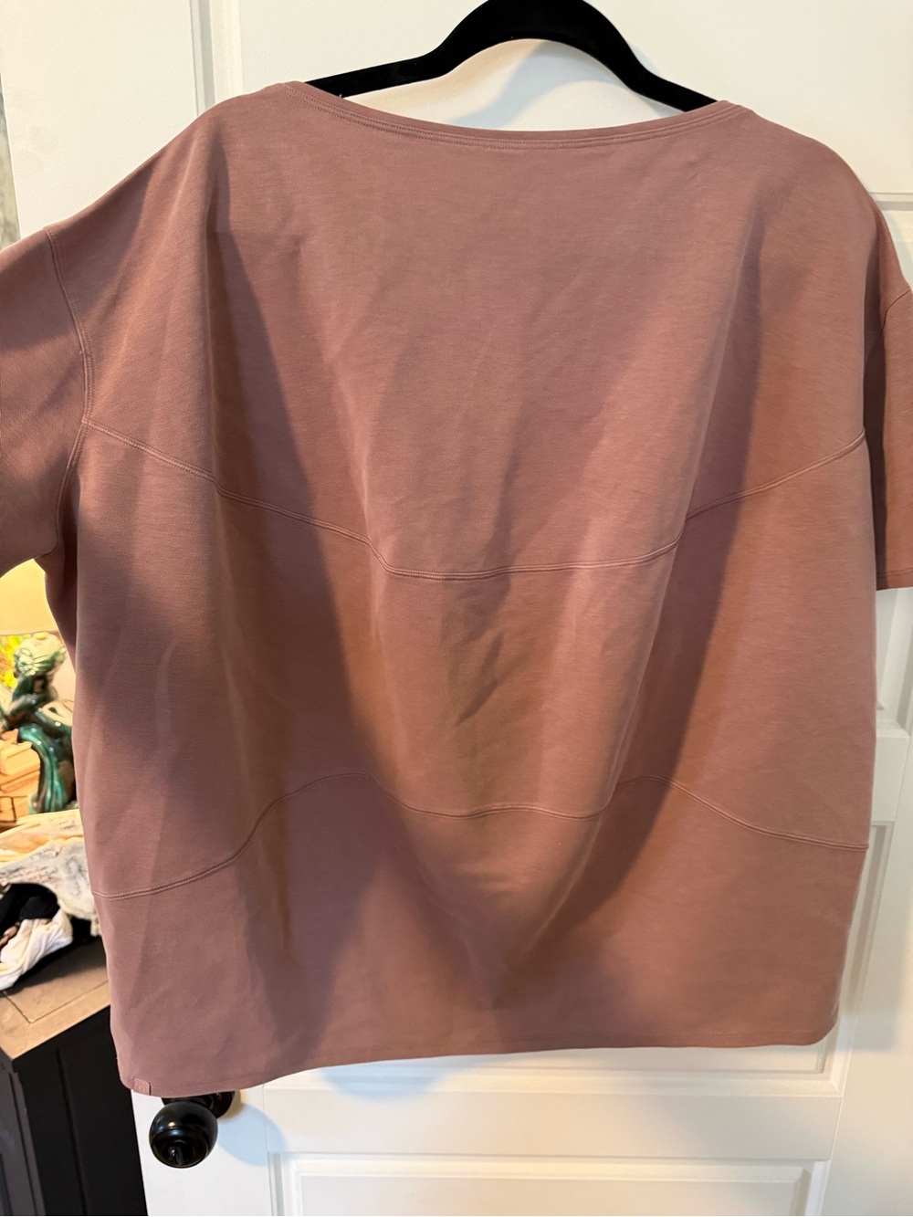 π€ Lululemon Oversized Tee β Dusty Rose β Size 12 π€ - Picture 3 of 3
